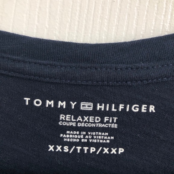 DARK BLUE Tommy Hilfiger t shirt - Picture 2 of 4